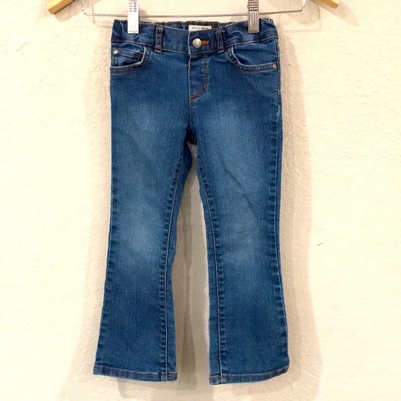 The Children's Place Other - 👍$7/Bundle Children’s Place Girls 4T Dark Wash Bootcut Jeans Asjustable Stetch